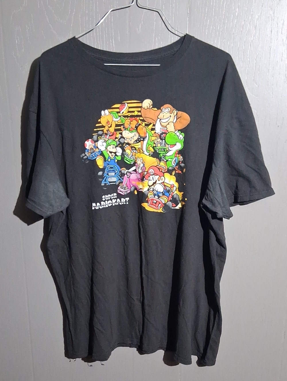 Nintendo Super Nintendo Black and White Graphic Tee